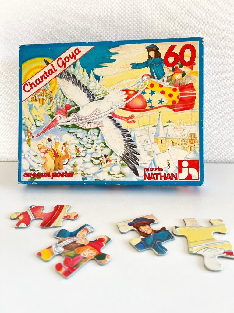 Puzzle 60 pièces Chantal Goya - Le soulier qui vole, Gebruikt, Aucun, Aucun, Nathan