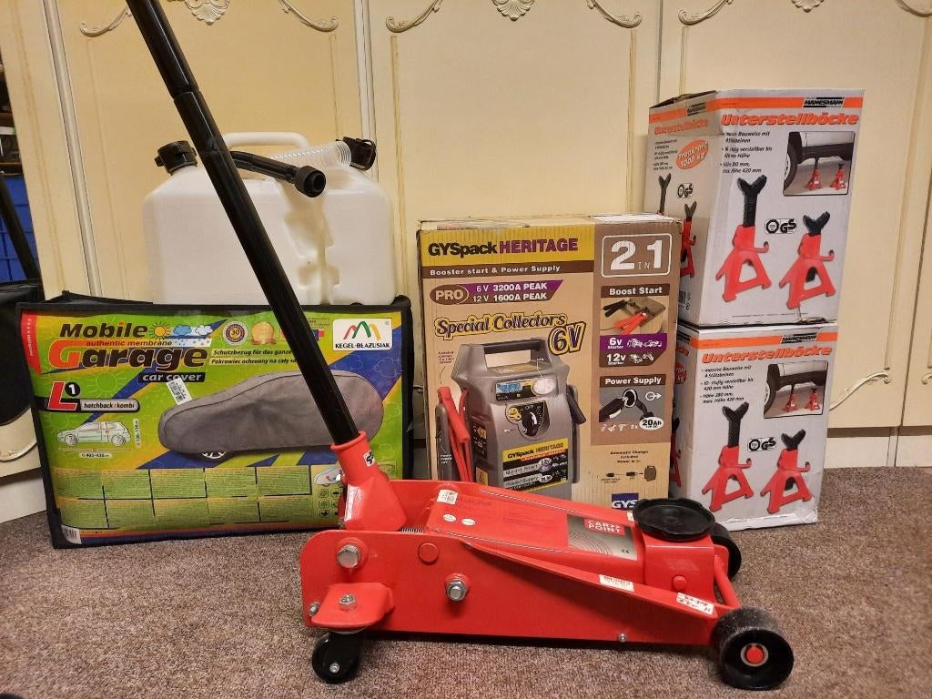 professionele rolkrik nieuw 2250 kg trolley jack carpoint, Ophalen