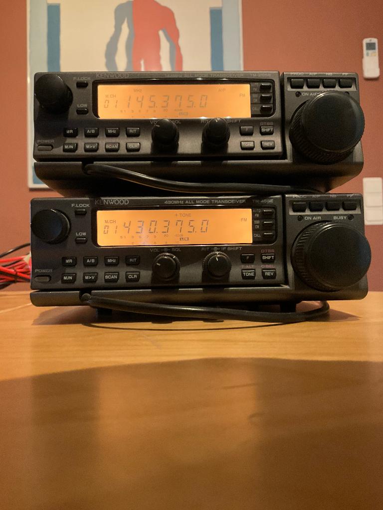 Kenwood TM 255 & TM 455, Telecommunicatie, Ophalen of Verzenden, Gebruikt, Zender