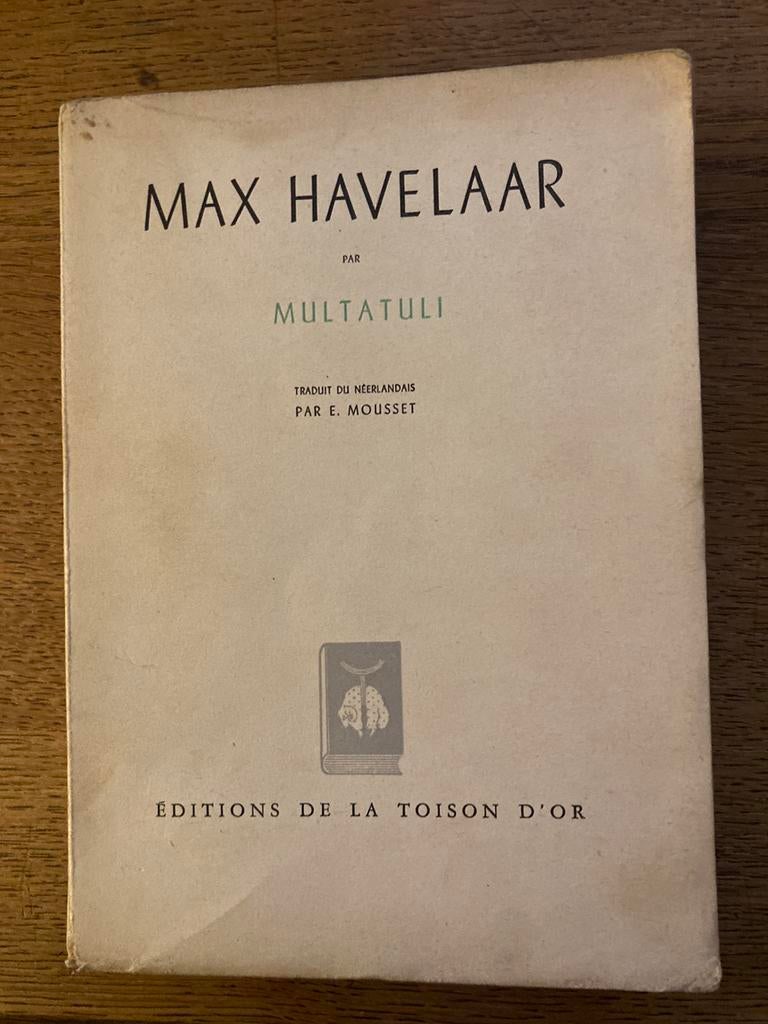 Livre Max Havelaar, Utilisé
