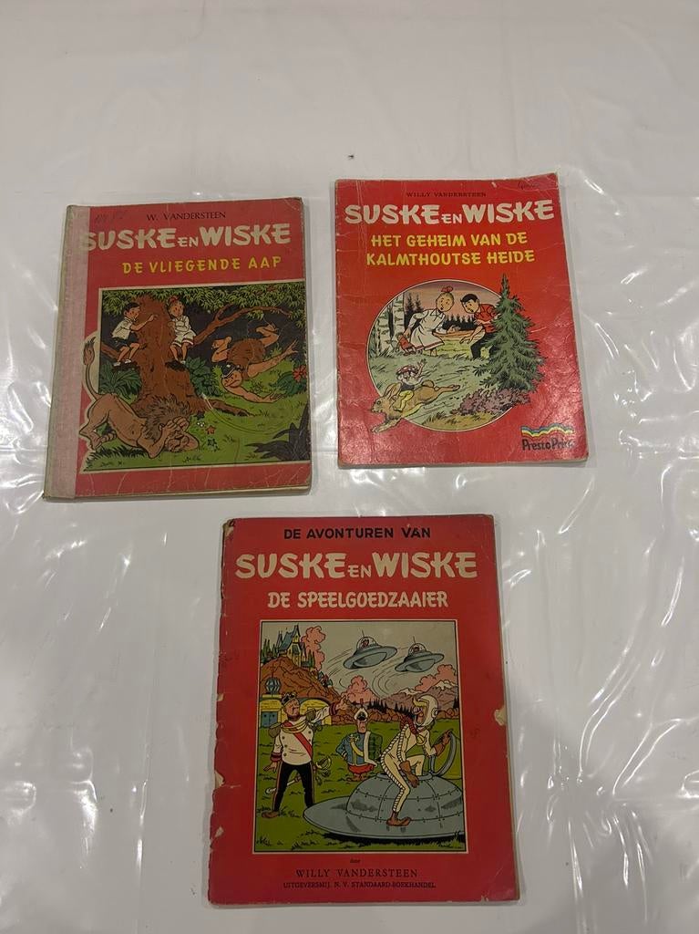 Oude suske en wiske strips, Boeken, Stripverhalen, Ophalen, Gelezen