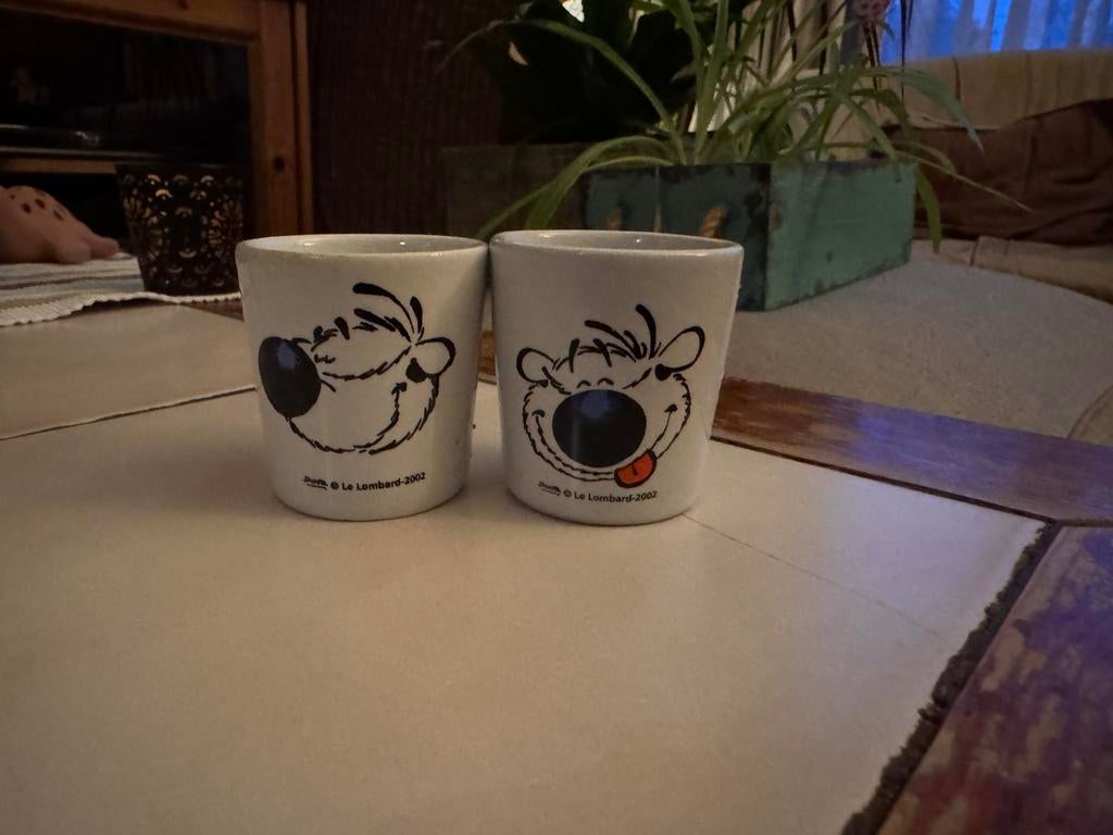 2 tasses de Le Lombard 2002, Collections, Enlèvement, Comme neuf, Verres et Verres à shot