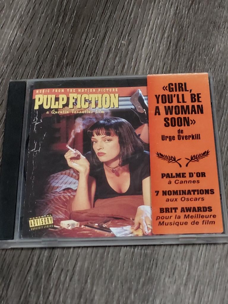 PULP FICTION soundtrack CD, Ophalen of Verzenden, Zo goed als nieuw