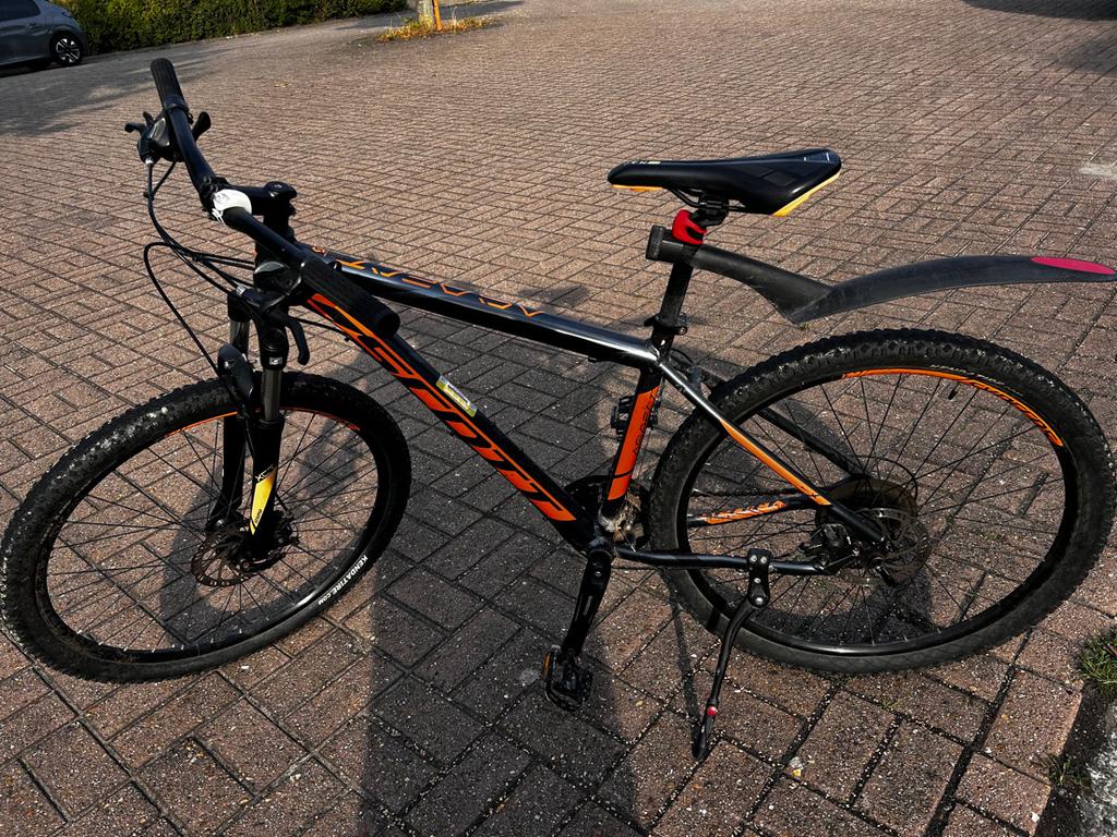 Mountainbike scott maat s, Fietsen en Brommers, Ophalen, Zo goed als nieuw, Heren, Overige merken