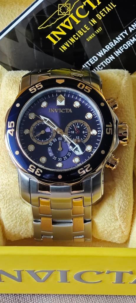 Mannen chrono horloge Invicta, Enlèvement ou Envoi