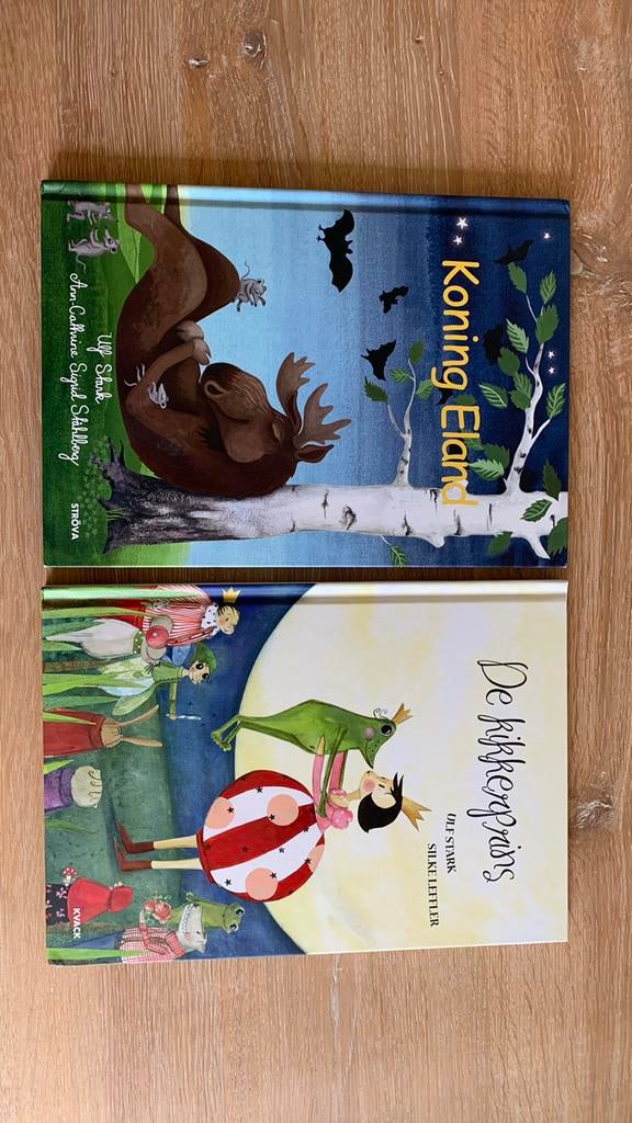 Boeken Ikea Koning Eland en De Kikkerprins, Boeken, Ophalen of Verzenden, Nieuw, Fictie algemeen