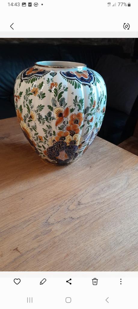 Vase delft, Antiquités & Art, Enlèvement