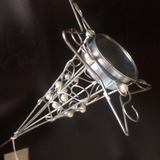 Theelicht houder prikker zilver 3.00€, Overige kleuren, 25 tot 50 cm, Nieuw, Ophalen of Verzenden
