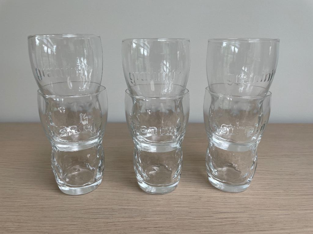 Glazen Granini (6 stuks), Ophalen, Glas of Glazen, Effen, Glas