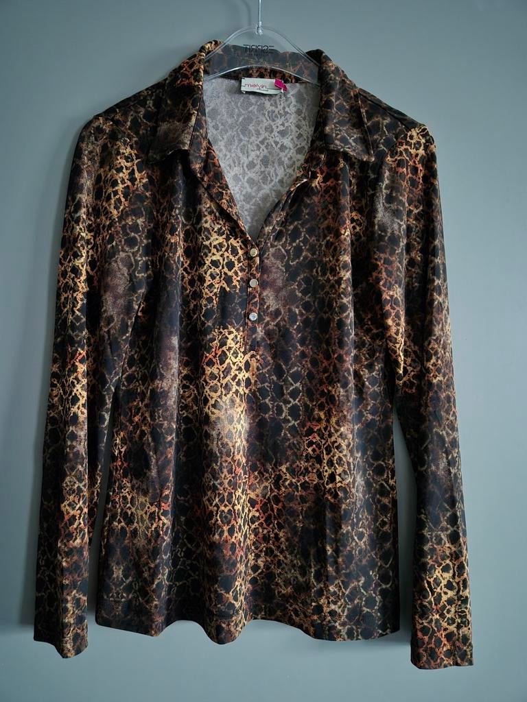 Nieuwe blouse van Melvin maat 42, Vêtements | Femmes, Blouses & Tuniques, Enlèvement ou Envoi, Melvin, Brun, Taille 42/44 (L)