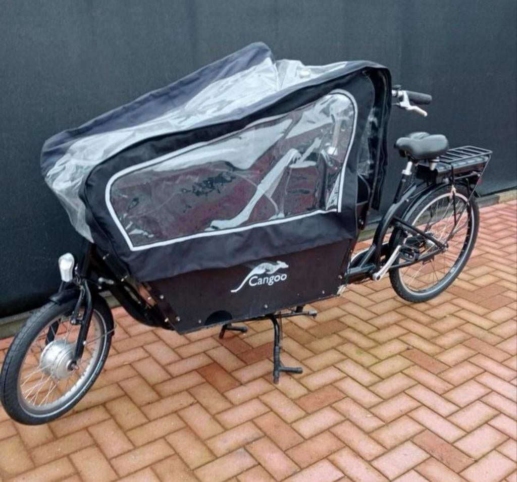 Elektrische bakfiets, Gebruikt, Elektrisch, 2 kinderen, Ophalen