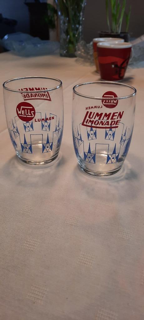Glazen limonade Lummen, Enlèvement ou Envoi, Comme neuf, Verre à soda