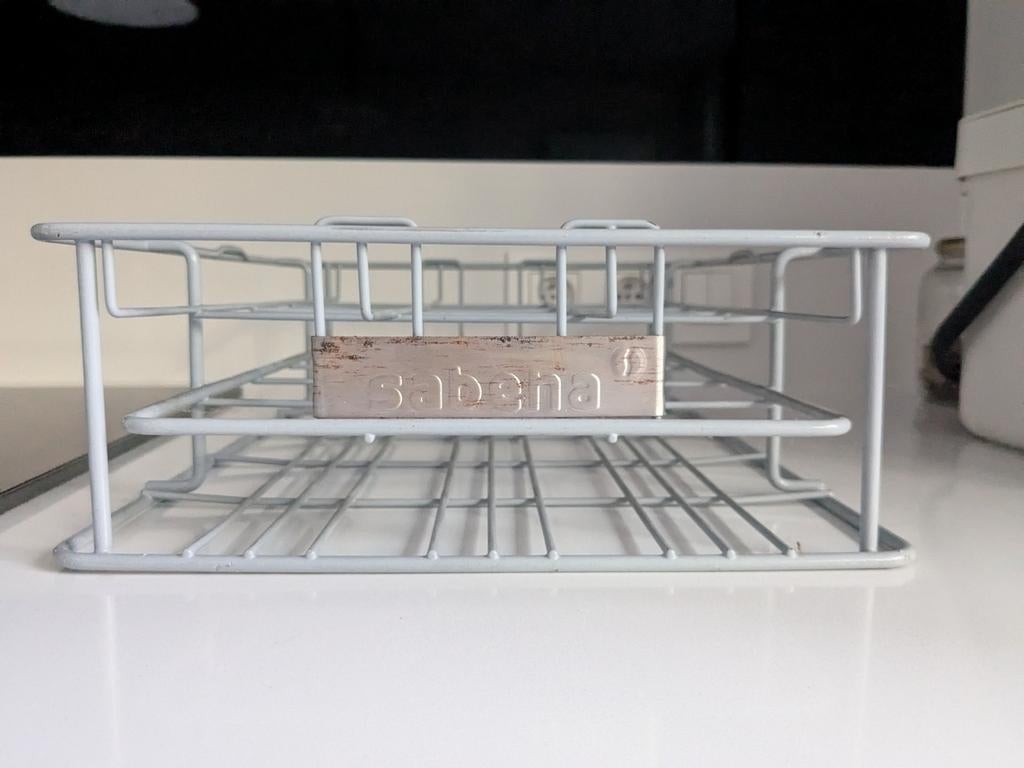 plateau en verre Sabena, Antiquités & Art, Enlèvement