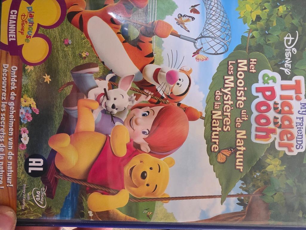 Disney  my friends  tiger pooh mooiste in de natuur dvd, Ophalen of Verzenden