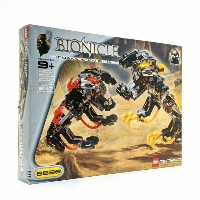 LEGO Bionicle Muaka & Kane-Ra 8538, Enlèvement, Comme neuf, Lego