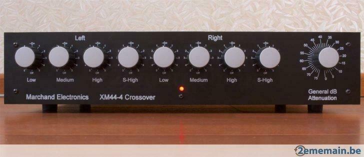Crossover Filtre Actif Marchand XM44/4 "Audiophile edition"., TV, Hi-fi & Vidéo, TV, Hi-fi & Vidéo Autre, Envoi