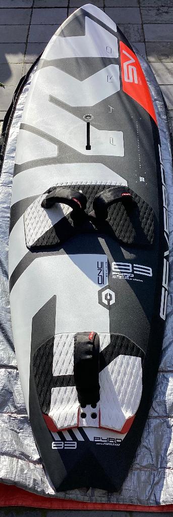 Severne Pyro 83, Watersport en Boten, Windsurfen, Ophalen, Minder dan 250 cm, Zo goed als nieuw, Met vin(nen)