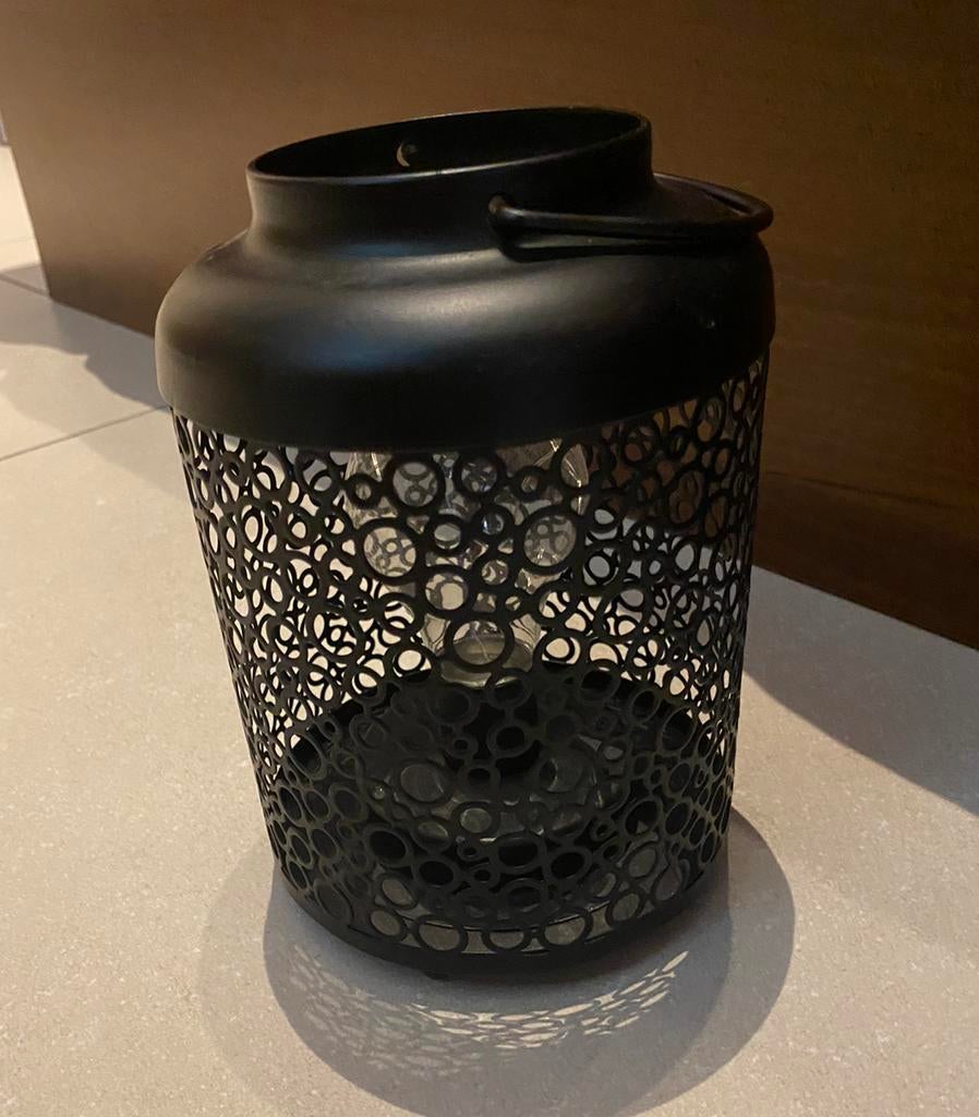Tafellamp op batterijen ledlamp, Ophalen of Verzenden, Zo goed als nieuw, Metaal