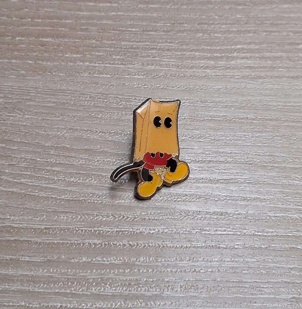 PIN - DISNEY - MICKEY MOUSE, Envoi, Utilisé, Figurine, Insigne ou Pin's