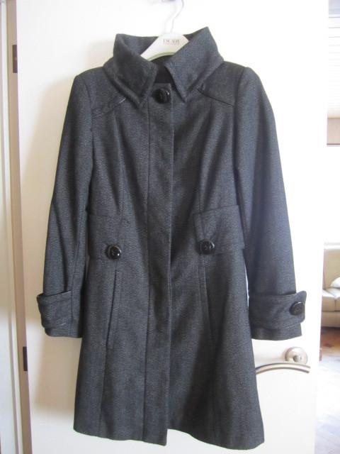 Donkergrijze wintermantel Zara maat M, Maat 38/40 (M), Ophalen of Verzenden, Zo goed als nieuw, Zara Basic