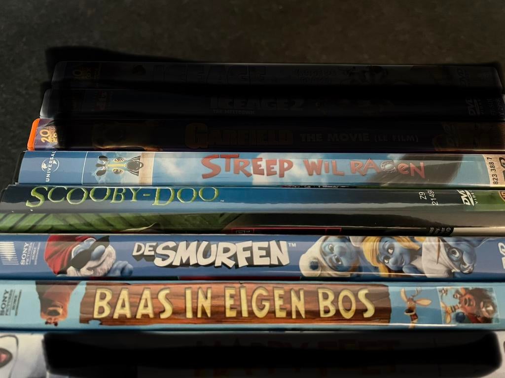 4 animatie dvd’s, Cd's en Dvd's, Ophalen of Verzenden, Zo goed als nieuw, Amerikaans