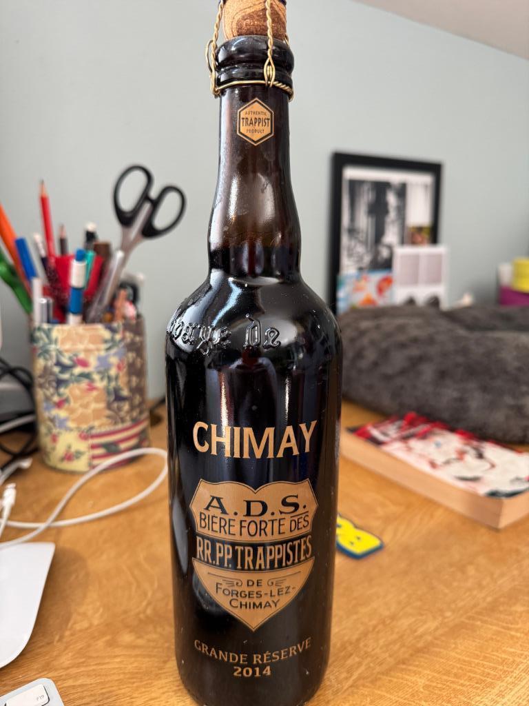 chimay Grande Reserve 2014, Verzamelen, Ophalen of Verzenden, Nieuw, Flesje(s), Overige merken