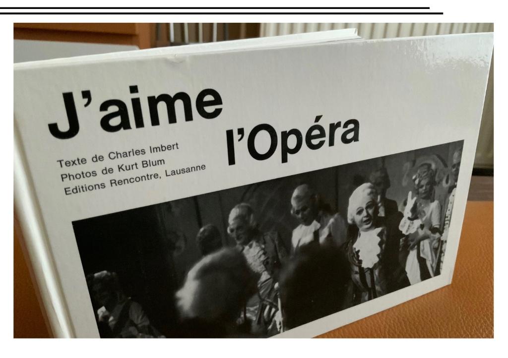 Ik houd van de opera van Charles Imbert, Charles Imbert, Ophalen of Verzenden, Zo goed als nieuw, Vakgebied of Filmindustrie