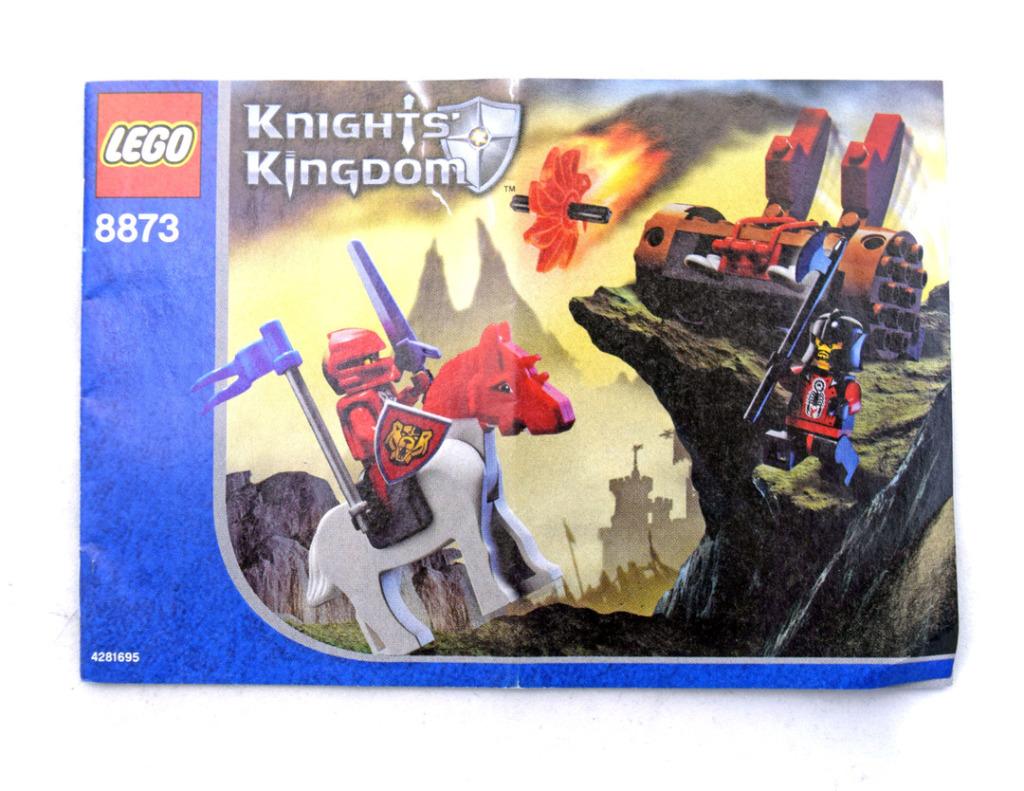 LEGO Castle Knights Kingskom 2 8873 Fireball Catapult, Ophalen of Verzenden, Zo goed als nieuw, Complete set, Lego