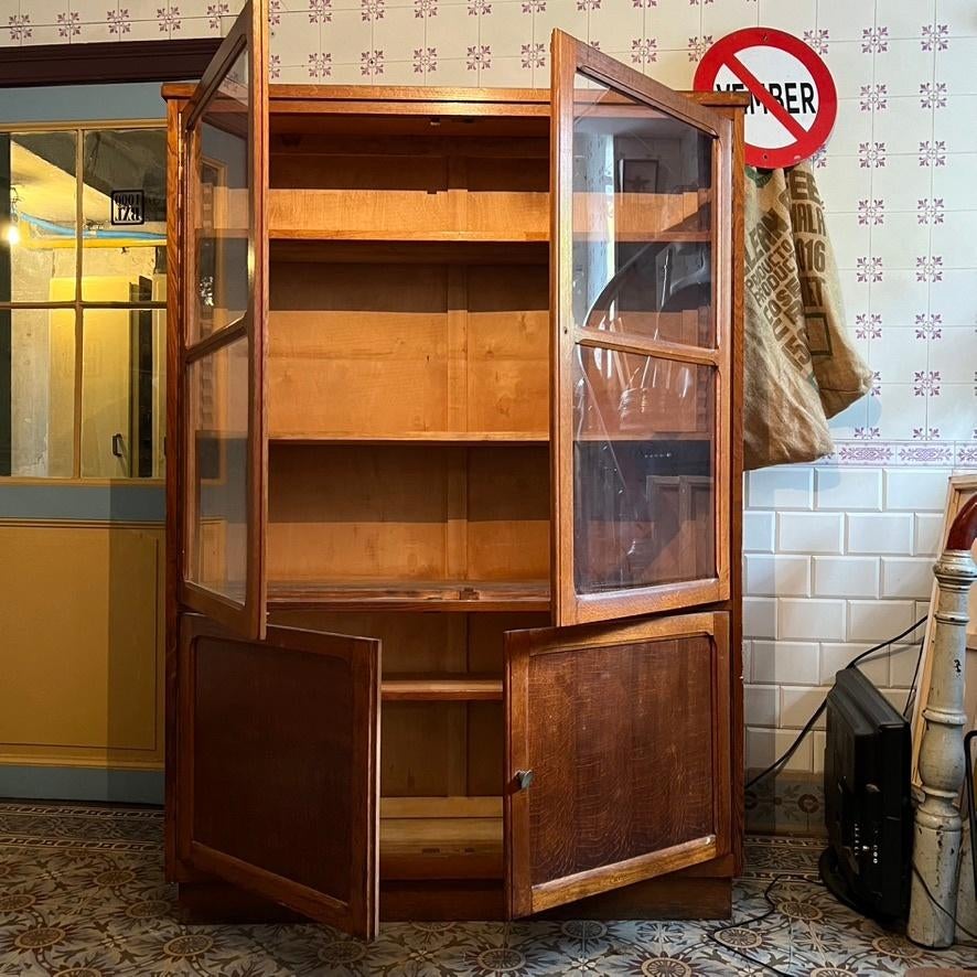 meubles bibliothèque deds années 50, Maison & Meubles, Ancienne année cinquante, 100 à 150 cm, Utilisé, Autres essences de bois