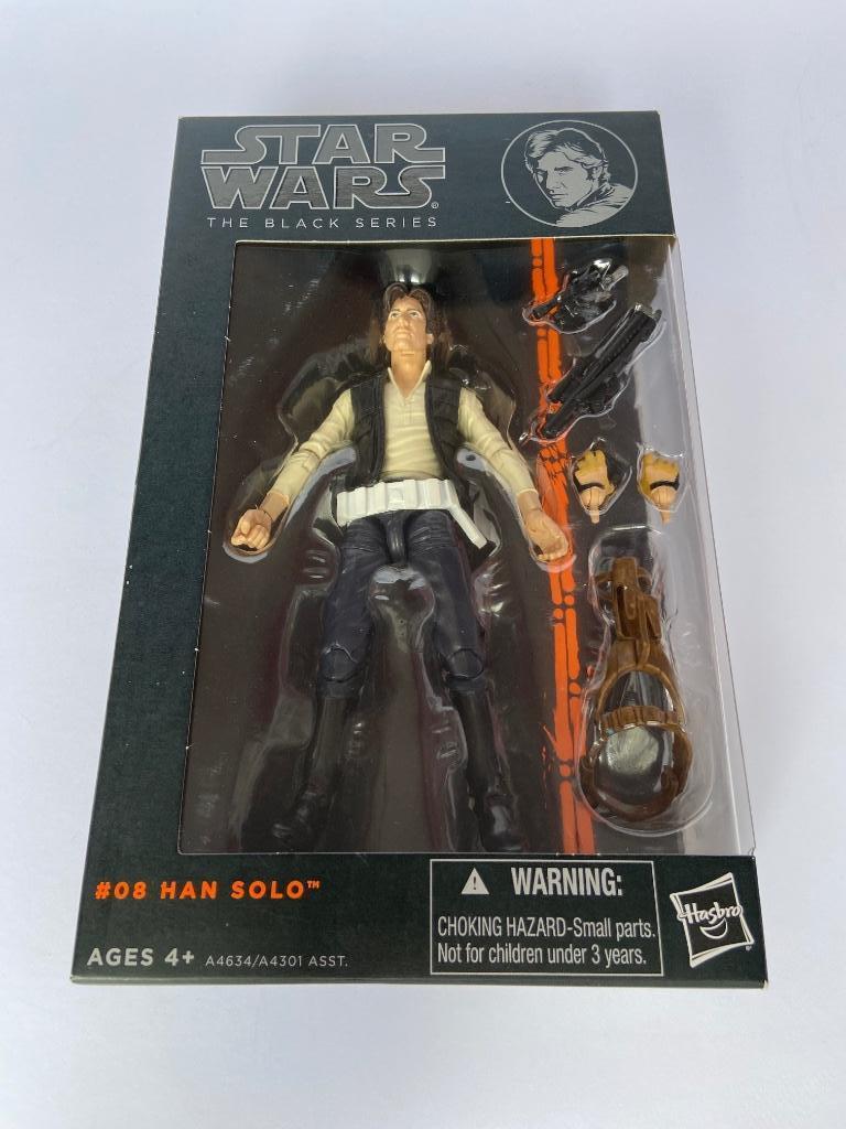 Star Wars Black Series Orange Line 6 inch Han Solo #08, Ophalen of Verzenden, Nieuw, Actiefiguurtje