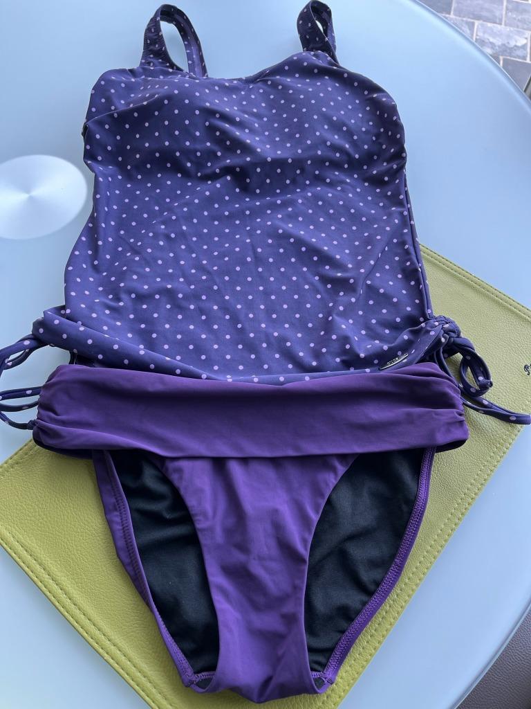 Tankini set maat 36 (slechts paar keren gedragen), Ophalen of Verzenden, Zo goed als nieuw, Paars, Overige typen