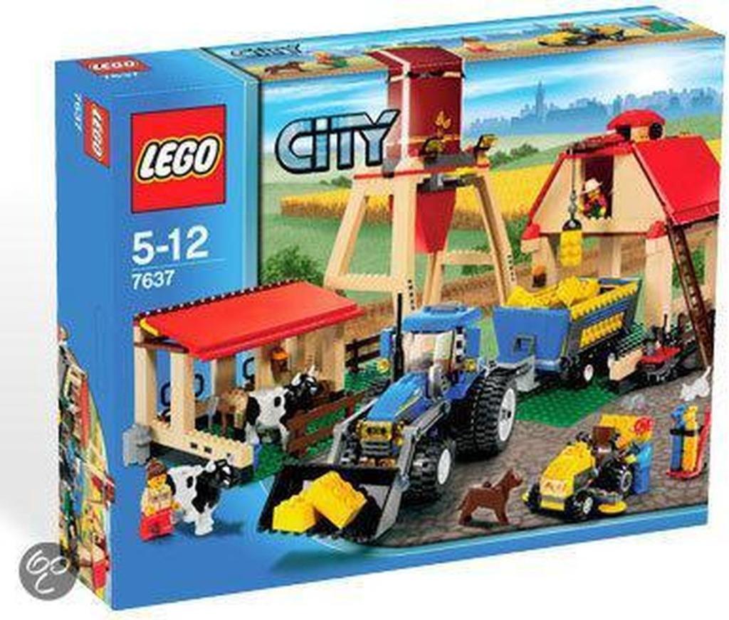 LEGO City Boerderij – 7637, Ophalen of Verzenden, Gebruikt, Complete set, Lego