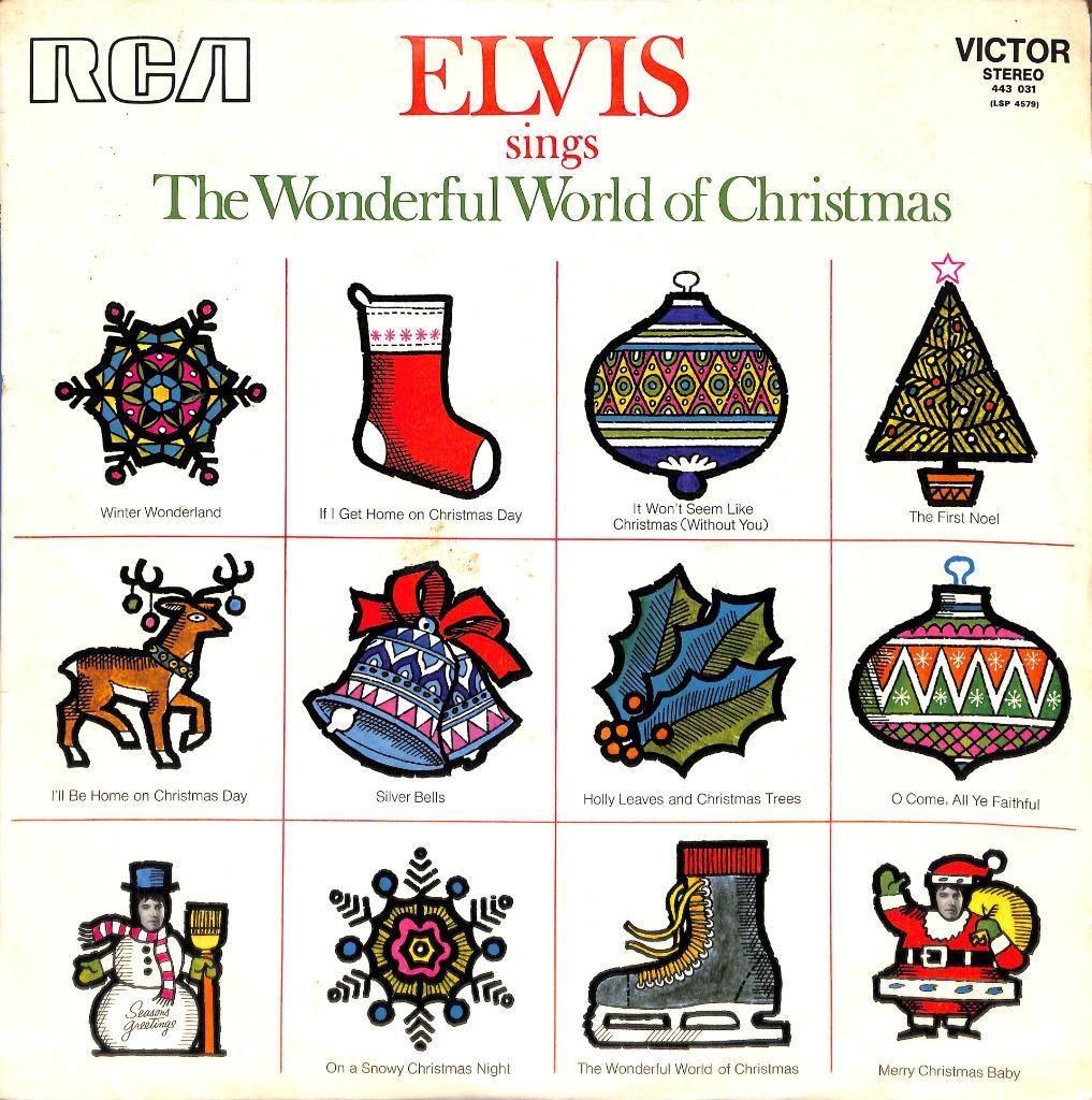 Elvis Presley – Wonderful World of Christmas (LP)., Enlèvement ou Envoi, Utilisé, 12 pouces, Autres genres