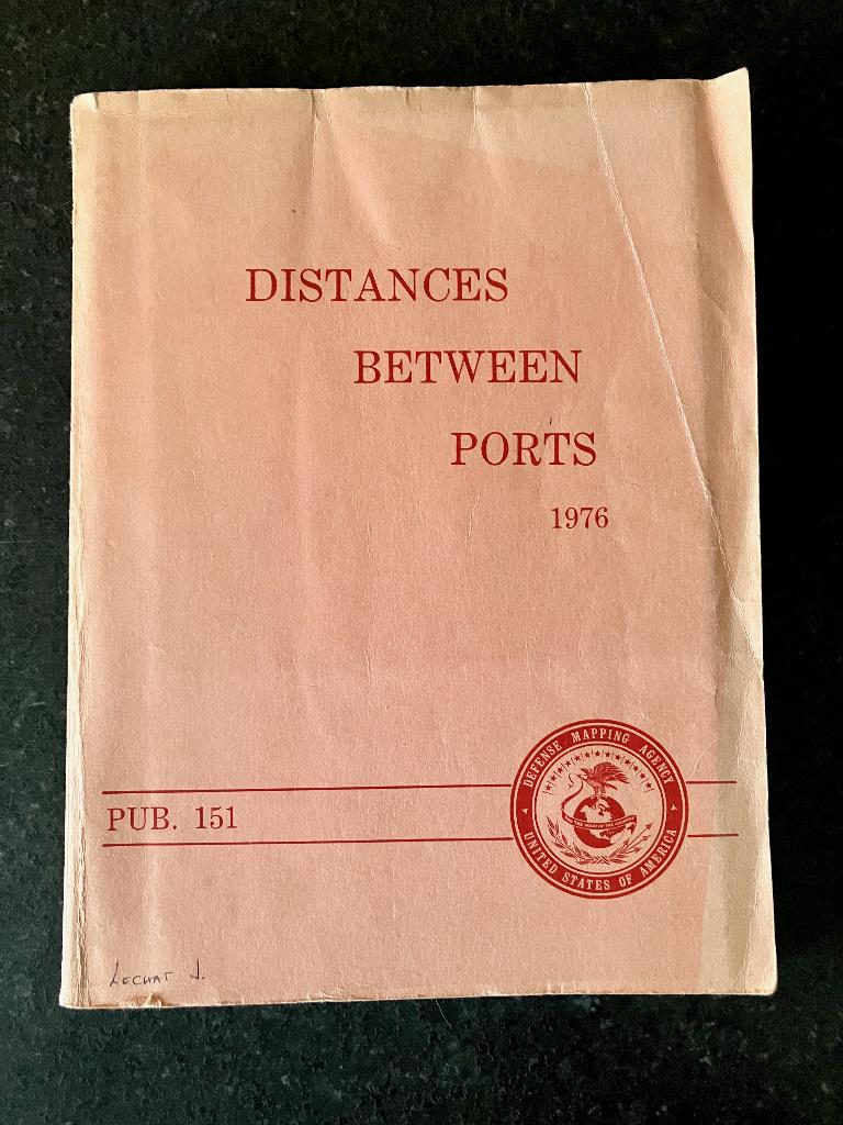 Distances between ports 1976, Verzenden