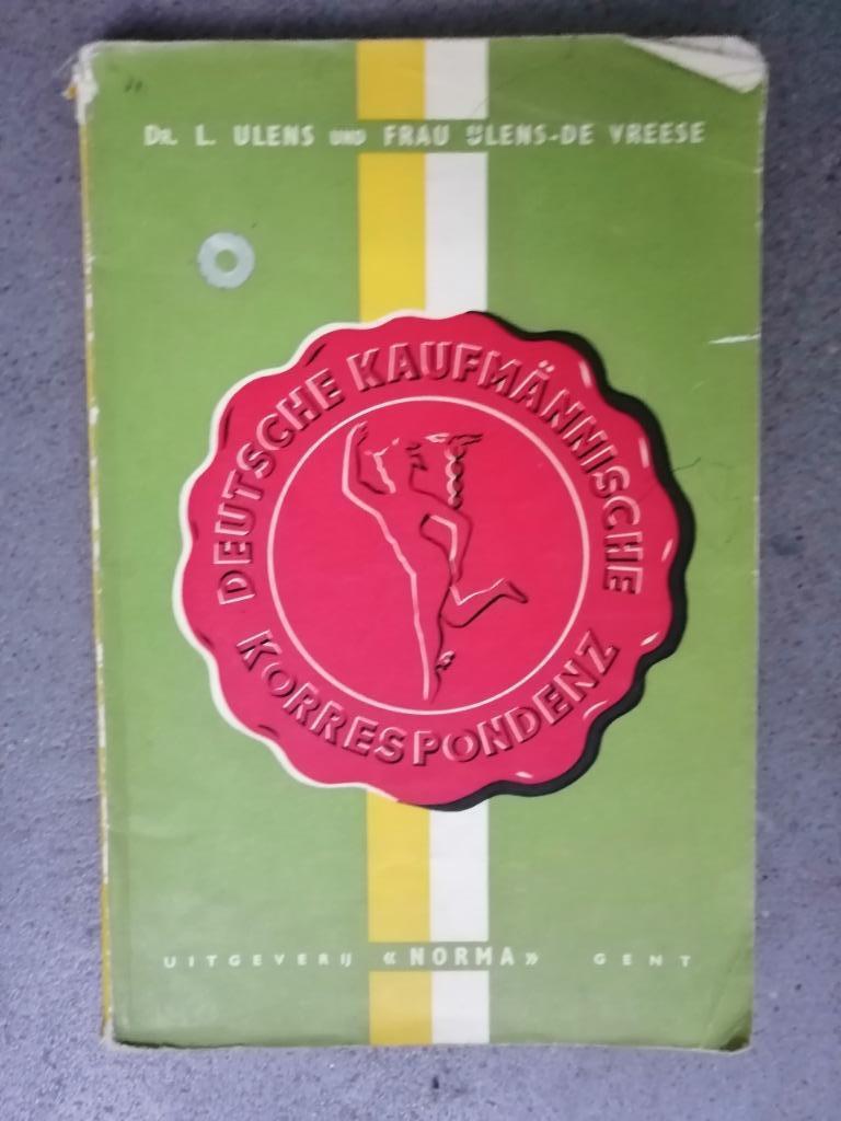 boek duits Deutsche kaufmannische Korrespondenz, Ophalen of Verzenden, Gelezen, Hogeschool
