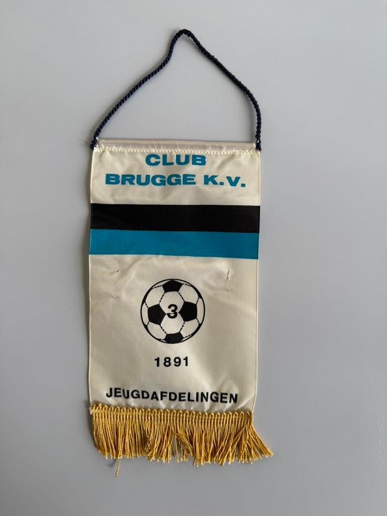 Fanion Club Brugge, Verzamelen, Sportartikelen en Voetbal, Ophalen, Gebruikt
