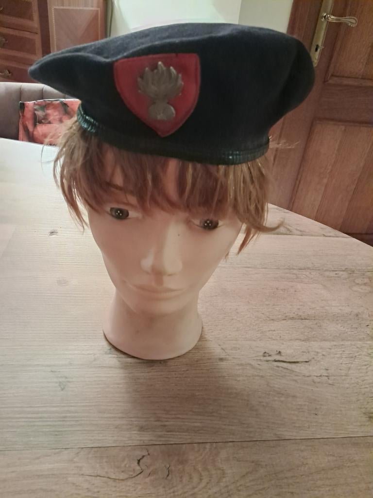 Béret de la gendarmerie belge, Enlèvement ou Envoi, Gendarmerie, Casque ou Béret