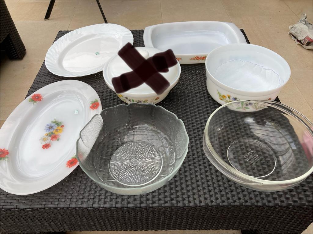 Arcopal + Pyrex potten en schotels, Ophalen of Verzenden
