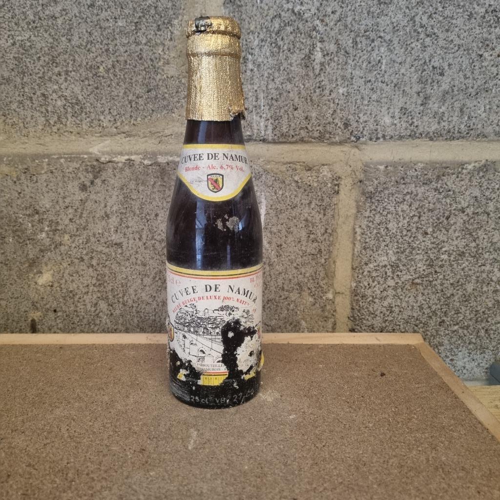 Bouteille de bière Cuvée de Namur blonde, Enlèvement ou Envoi, Utilisé, Bouteille(s), Autres marques