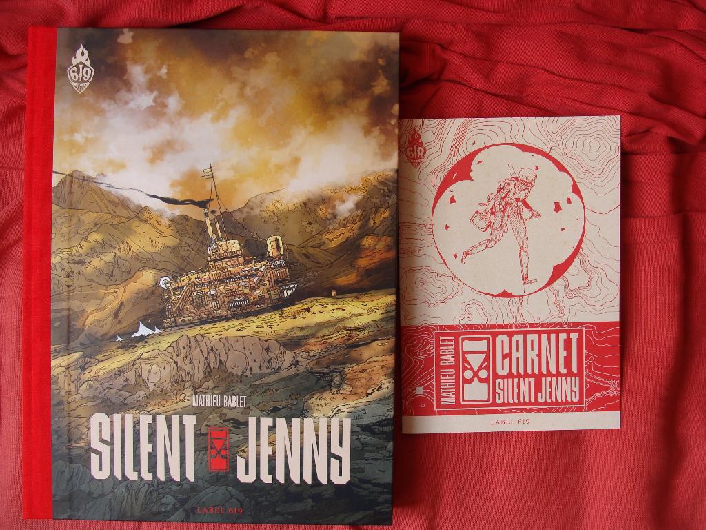 Silent Jenny + carnet (édition limitée canal bd), Une BD, Bablet, Mathieu, Enlèvement, Utilisé