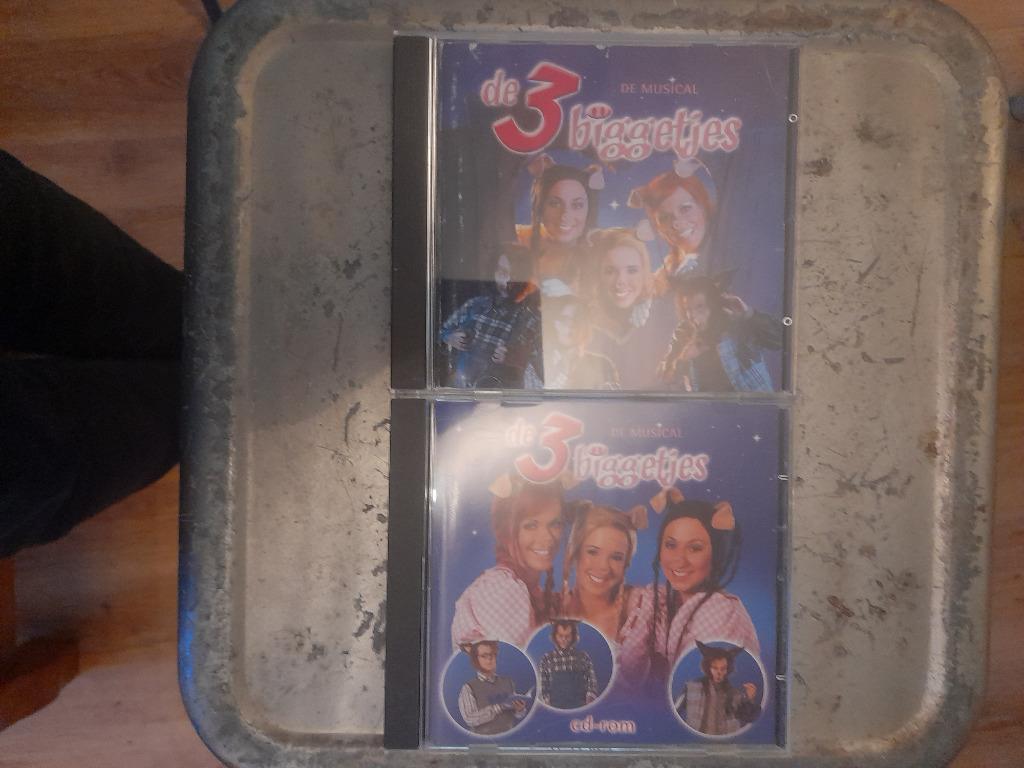 K3 – 3 Biggetjes pakket (originele bezetting), Alle leeftijden, Verzenden, Zo goed als nieuw, Avontuur