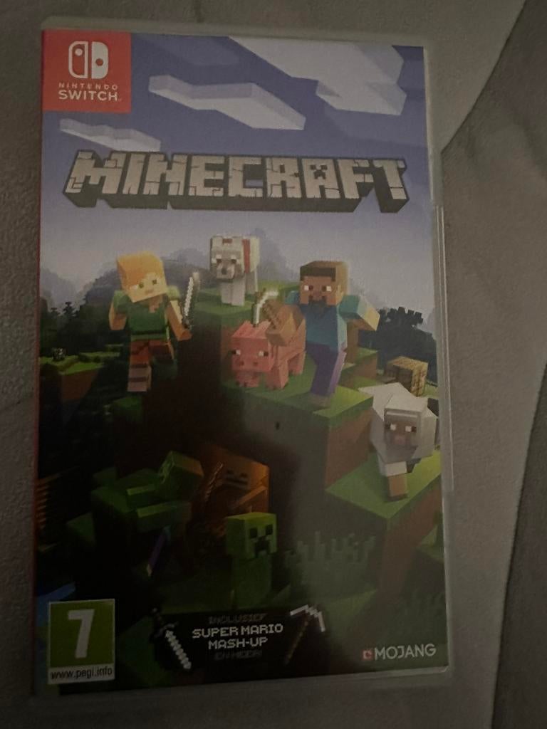 Nitendo Swicht Minecraft, Ophalen, Zo goed als nieuw