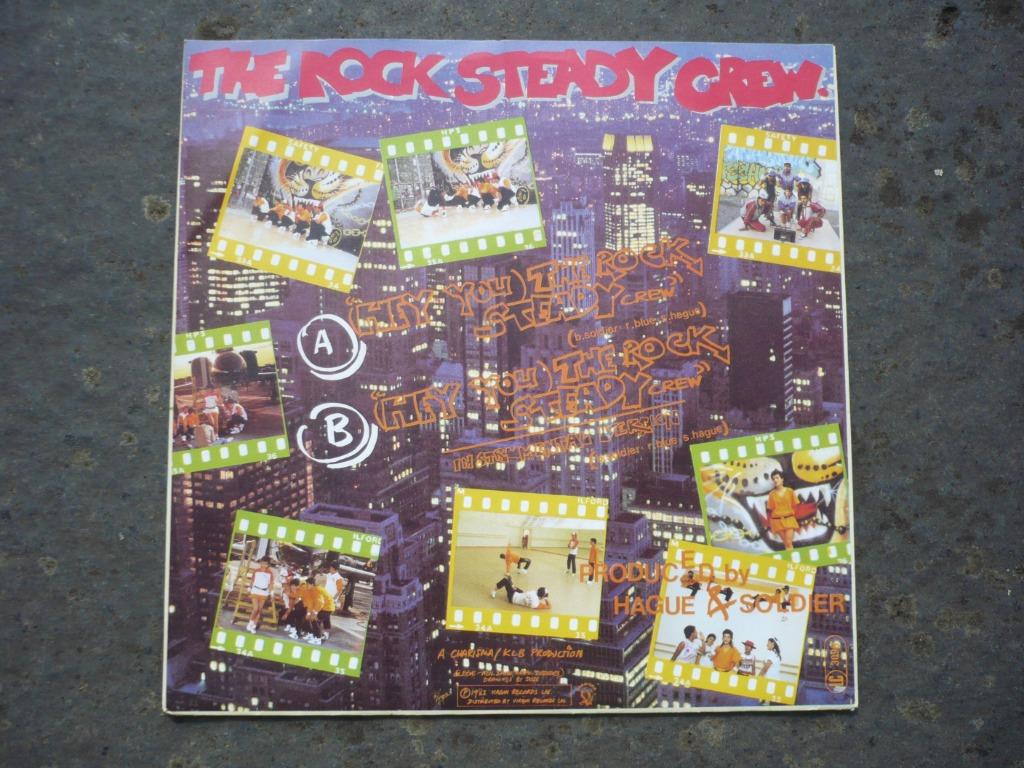 Single vinyl The Rock Steady crew, Enlèvement ou Envoi, Utilisé, Hip-hop et Rap