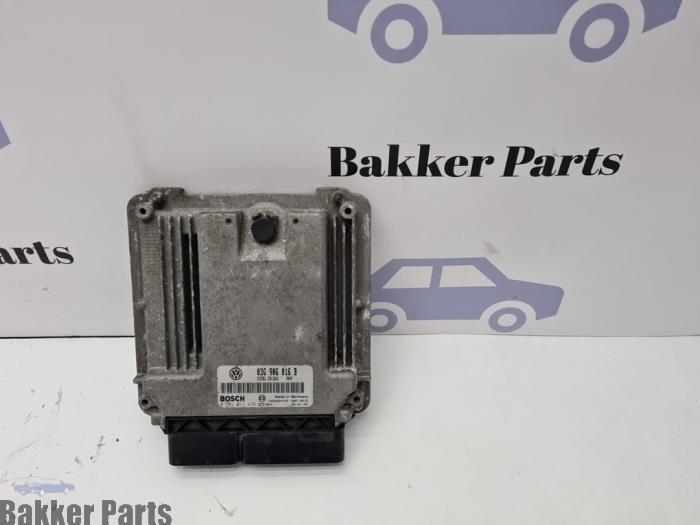 Ordinateur gestion moteur d'un Volkswagen Golf, Autos : Pièces & Accessoires, Électronique & Câbles, Volkswagen, Utilisé, 3 mois de garantie