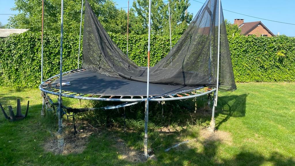 Trampoline à donner 360 cm de diamètre, Enlèvement, Utilisé