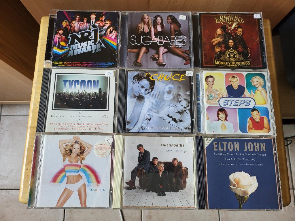 Lot de CD à 2€ pièce, Cd's en Dvd's, Cd's | Overige Cd's, Ophalen