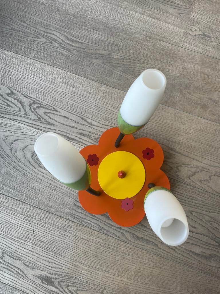 Lampe, lampe suspendue, plafonnier pour enfant, Enlèvement, Utilisé, Bois