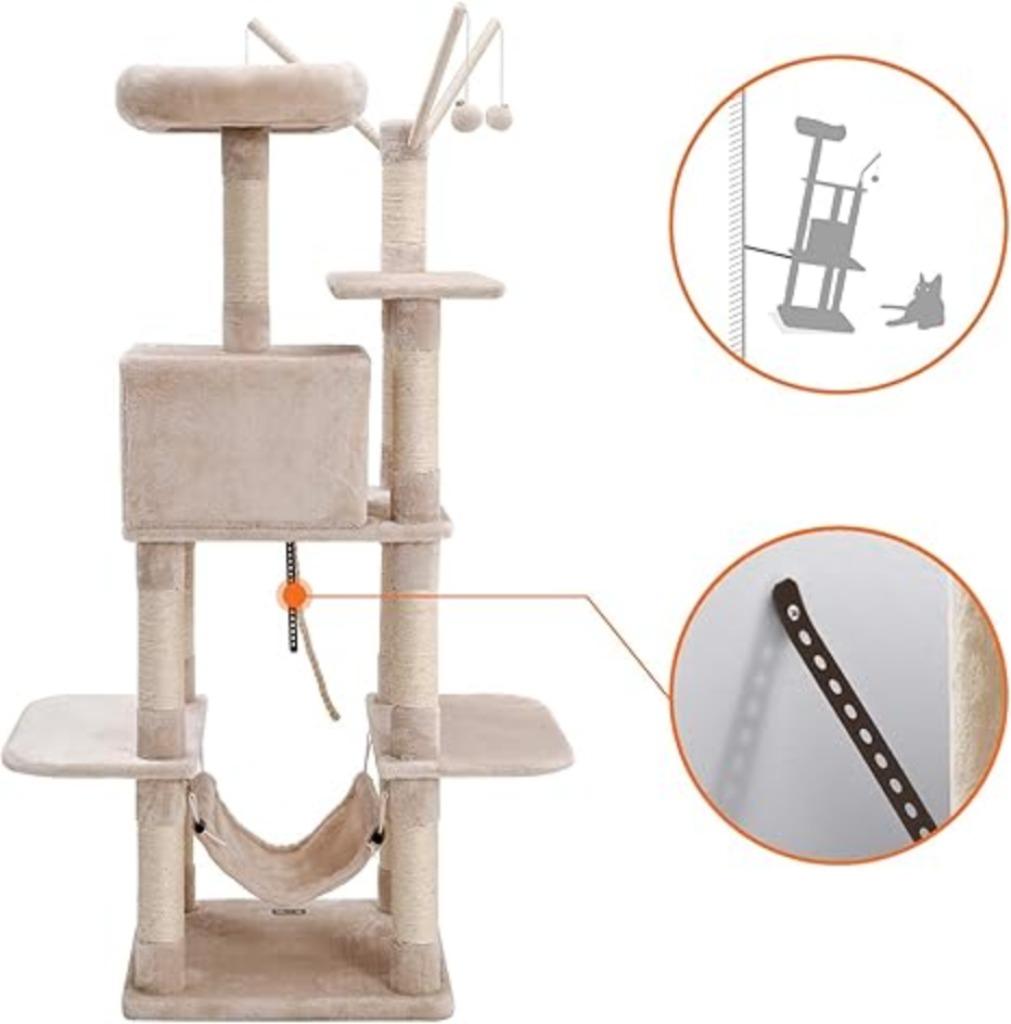 kattenboom | kattenhuis | kattentoren | krabpaal | Nieuw, Dieren en Toebehoren, -, Verzenden, Nieuw, Krabpaal