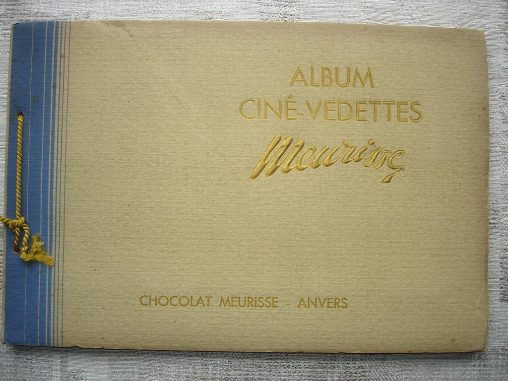 Album Ciné-vedettes Meurisse chocolat Anvers, Verzenden, Zo goed als nieuw, Plaatjesalbum