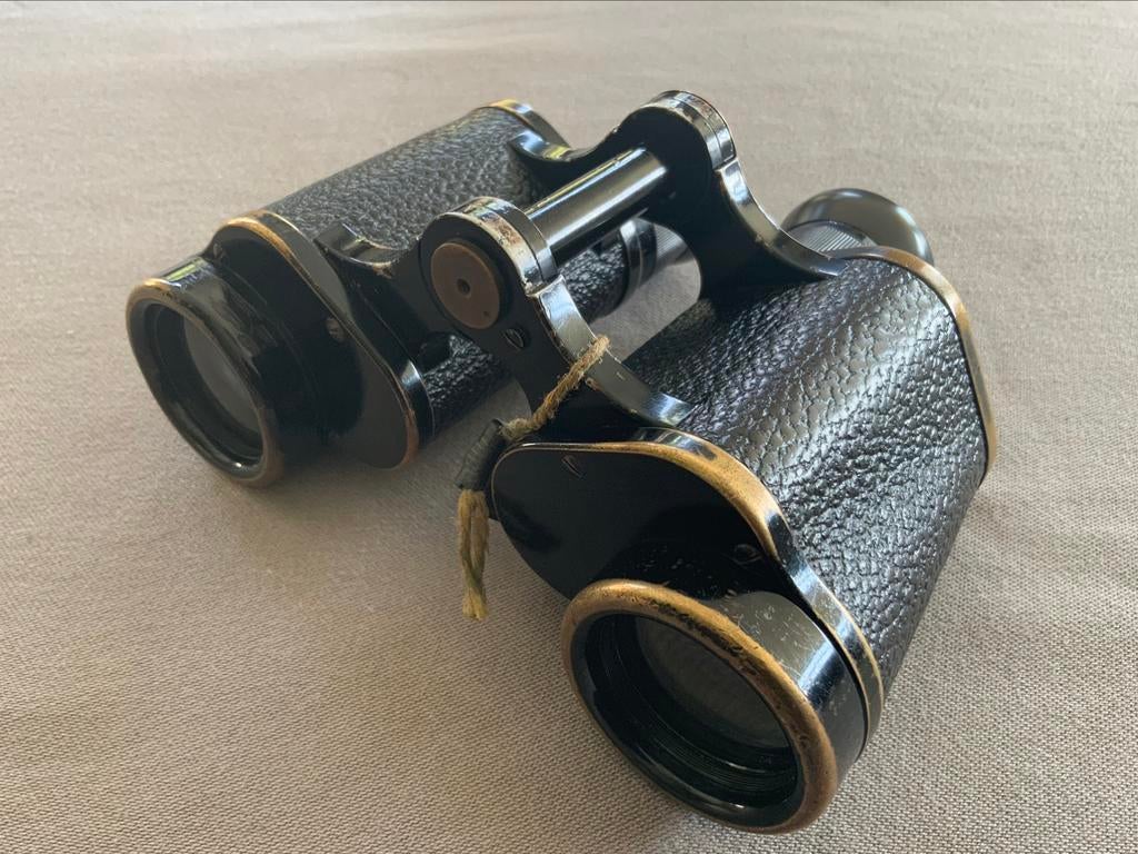 Verrekijker jumelles DOUANE BELGE - Carl Zeiss JENA WWII, Ophalen of Verzenden, Gebruikt, Overige typen